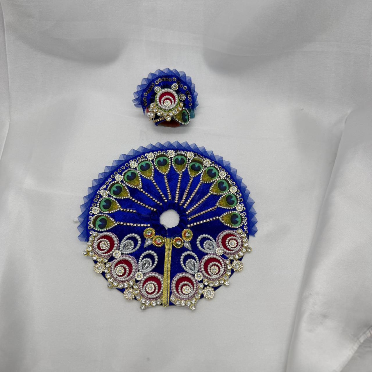 Divya Shringar Laddu Gopal Dress With Mukut