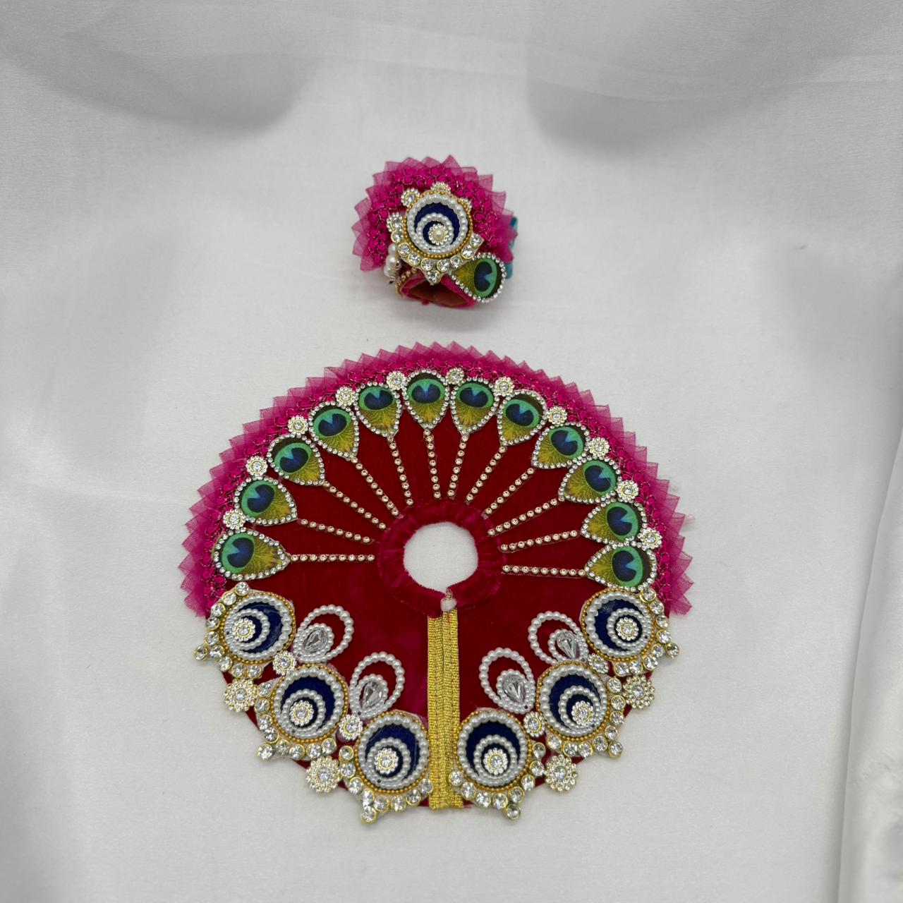 Divya Shringar Laddu Gopal Dress With Mukut