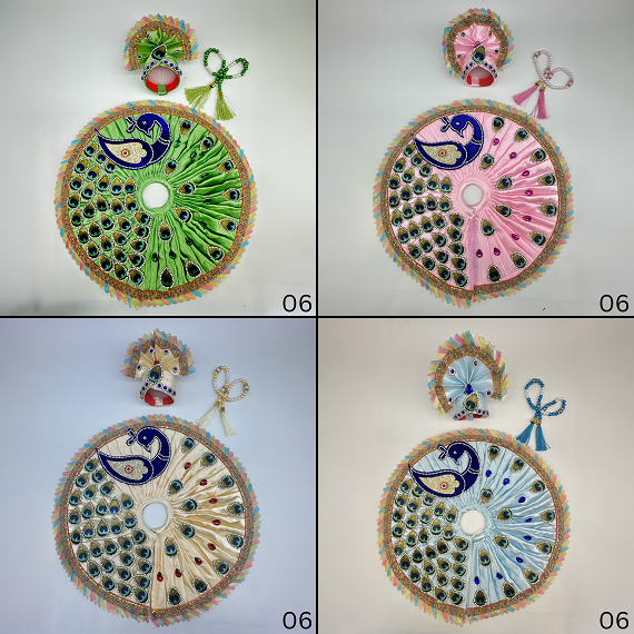 Basant Bahar Poshak For laddu Gopal - Pack of 4