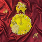 Bhakti Shringar Dress With Mukut For Laddu Gopal