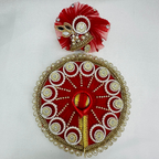 Chandrika Poshak With Mukut For Laddu Gopal