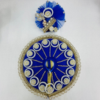 Chandrika Poshak With Mukut For Laddu Gopal