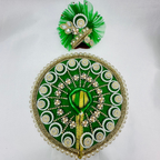 Chandrika Poshak With Mukut For Laddu Gopal