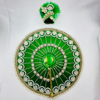 Chandrika Poshak With Mukut For Laddu Gopal