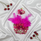 Darshan Shringar Dress With Mukut For Laddu Gopal