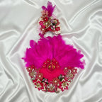 Darshan Shringar Dress With Mukut For Laddu Gopal