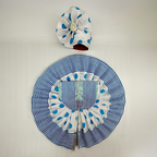 Cotton Divy Kanak Poshak  Dress With Mukut