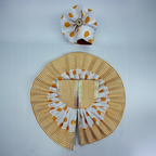 Cotton Divy Kanak Poshak  Dress With Mukut