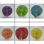 Kanak Leheriya Poshak Dress With Mukut - Pack of 12