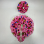 Cotton Mor Mukut Poshak Dress With Mukut