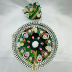 Moti Rekha Poshak With Mukut For Laddu Gopal