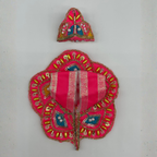 Pushpanjali Poshak With Mukut For Laddu Gopal