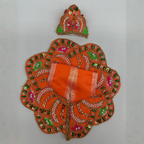 Pushpanjali Poshak With Mukut For Laddu Gopal