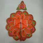 Pushpanjali Poshak With Mukut For Laddu Gopal