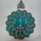 Pushpanjali Poshak With Mukut For Laddu Gopal