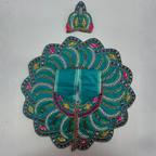 Pushpanjali Poshak With Mukut For Laddu Gopal