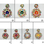 Rajasthani Mirror Poshak With Mukut For Laddu gopal - Pack of 7