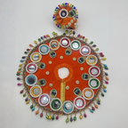 Rajasthani Mirror Poshak With Mukut For Laddu gopal