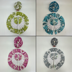 Cotton Rajeshwari Poshak Dress With Mukut - Pack of 12