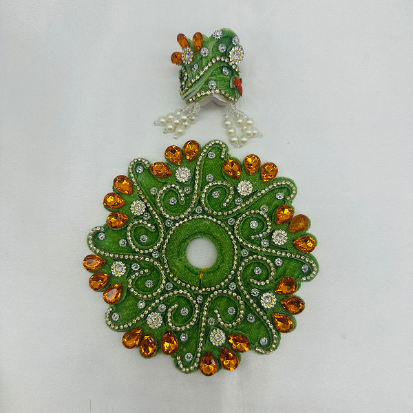 Rajvansh Poshak With Mukut For Laddu Gopal