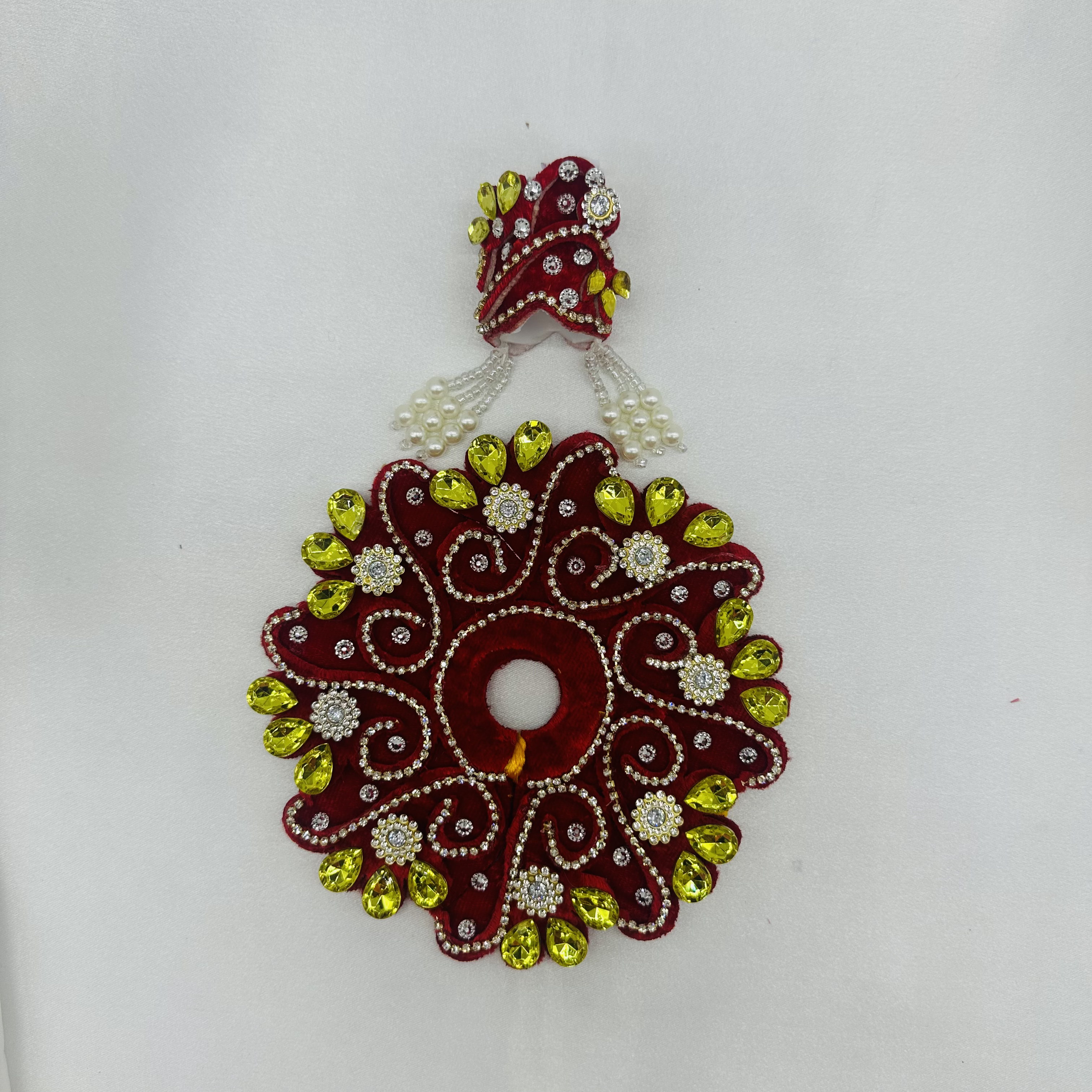 Rajvansh Poshak With Mukut For Laddu Gopal