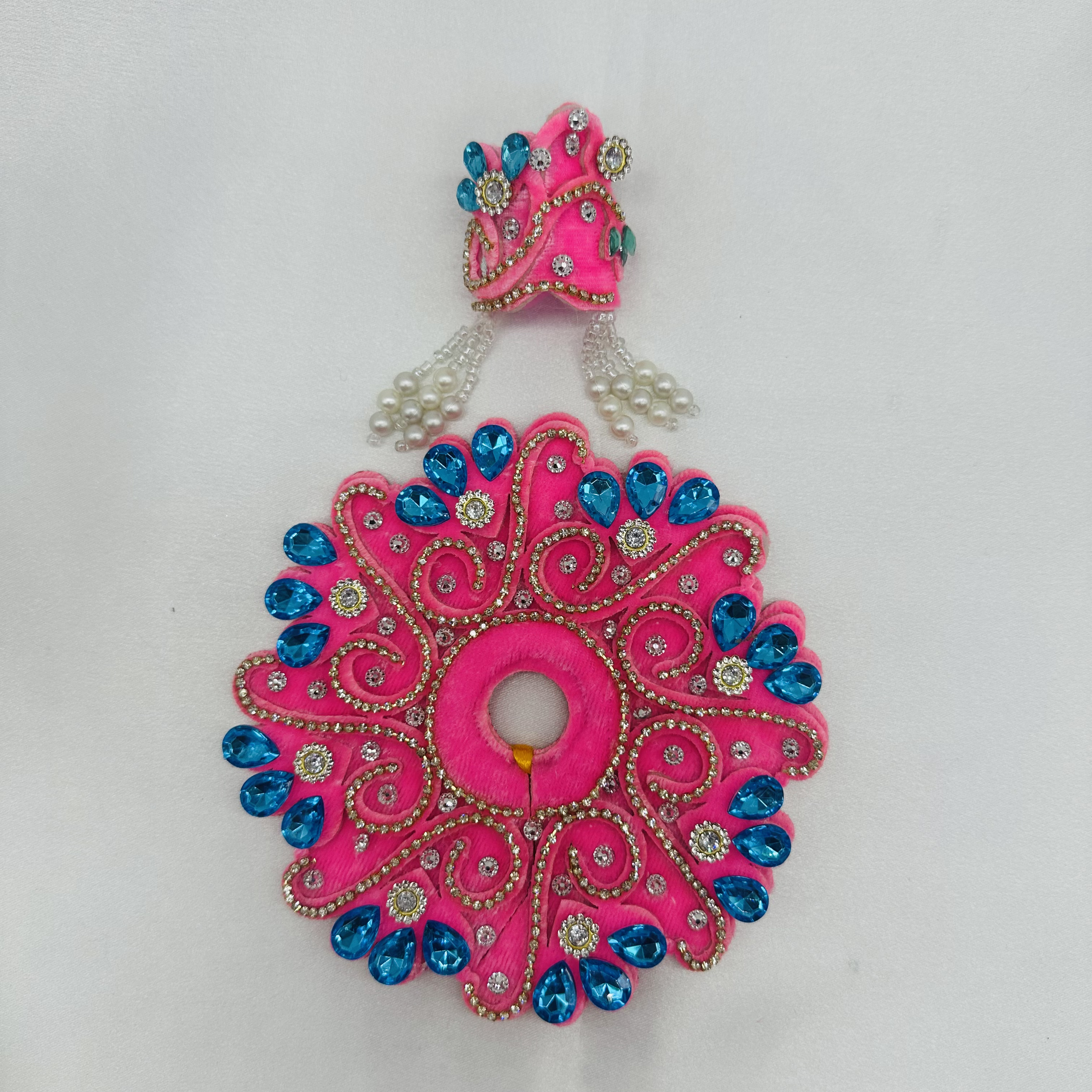 Rajvansh Poshak With Mukut For Laddu Gopal