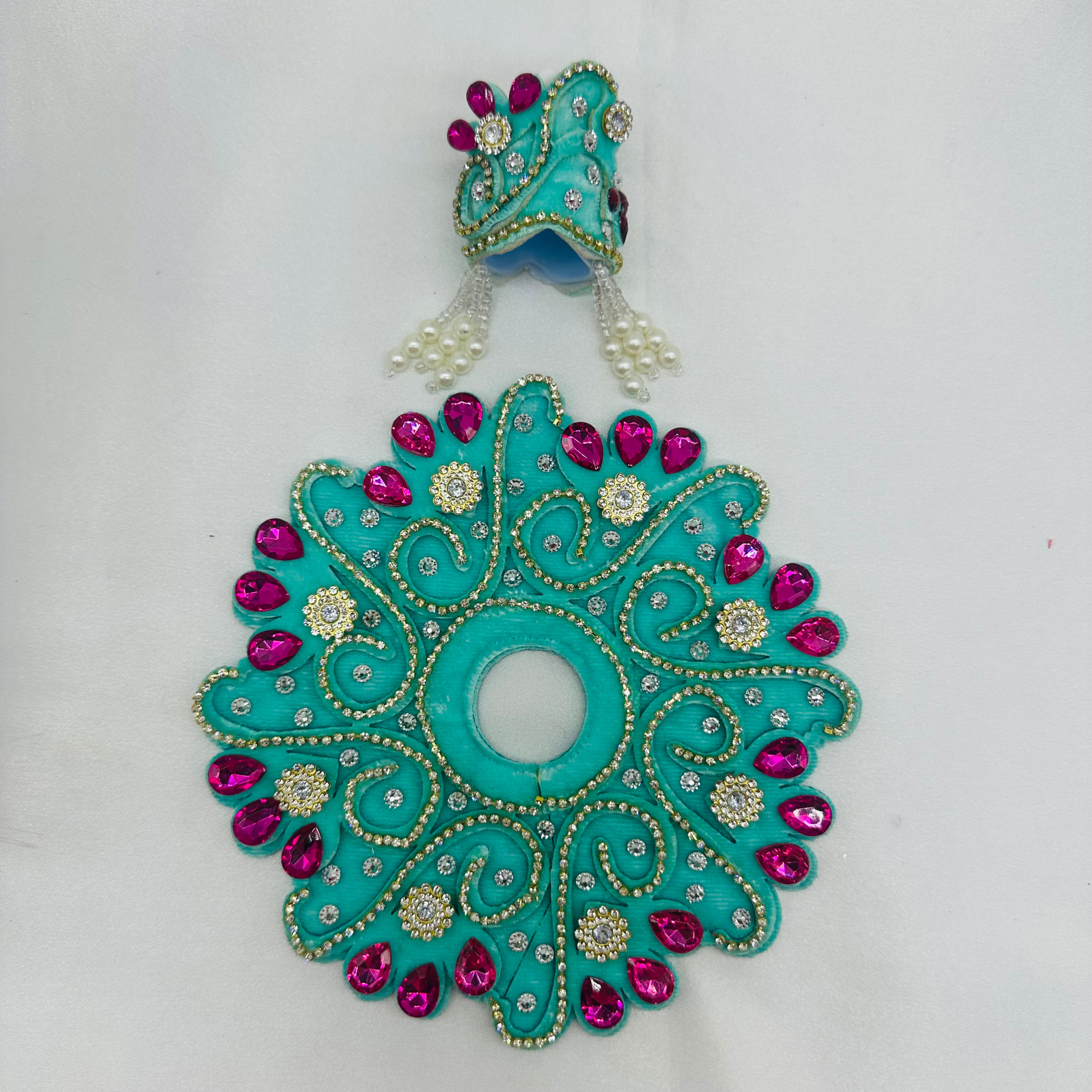 Rajvansh Poshak With Mukut For Laddu Gopal