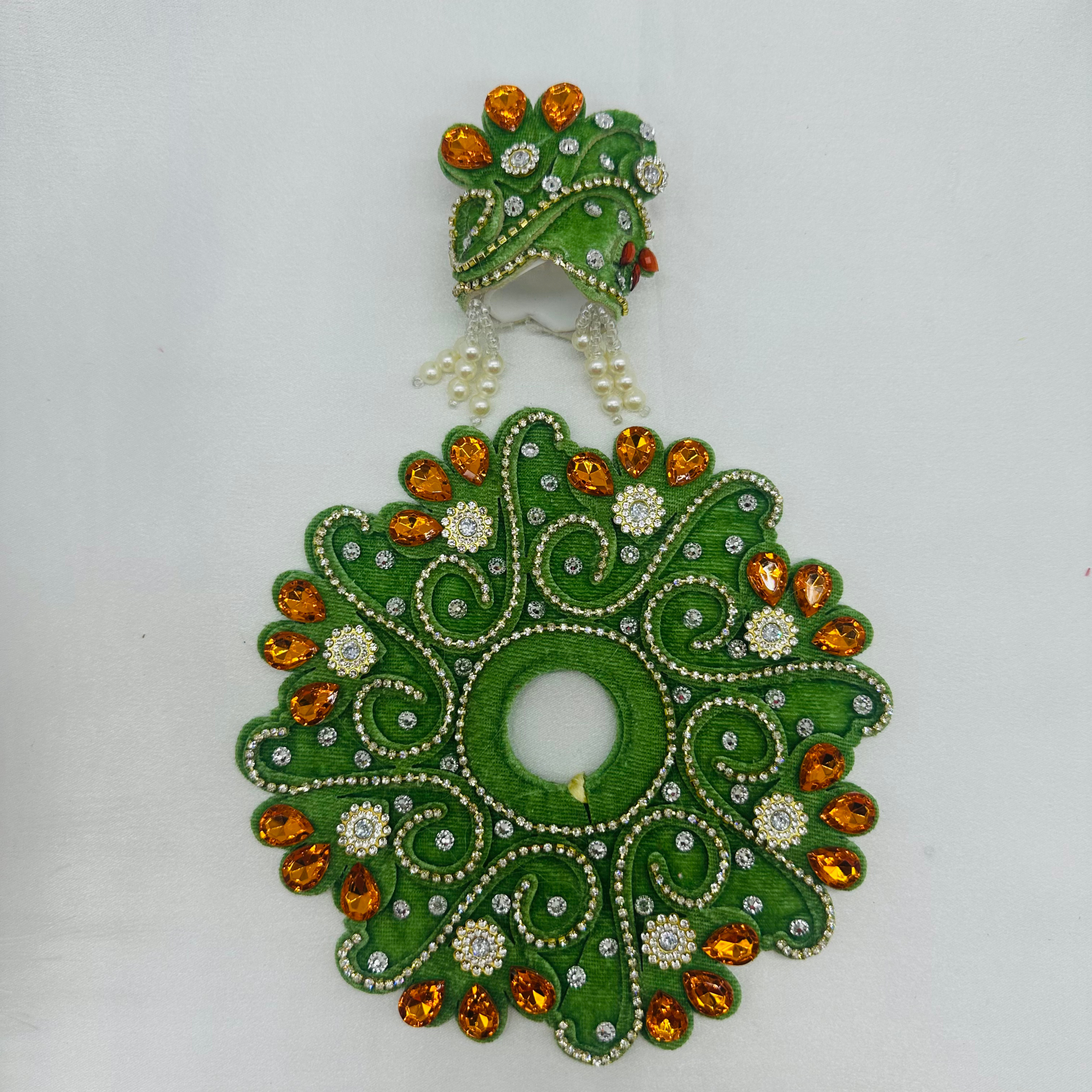 Rajvansh Poshak With Mukut For Laddu Gopal