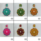 Rajvansh Poshak With Mukut For Laddu Gopal - Mix Color - Pack of 12