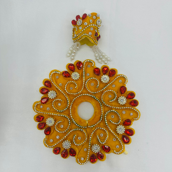 Rajvansh Poshak With Mukut For Laddu Gopal