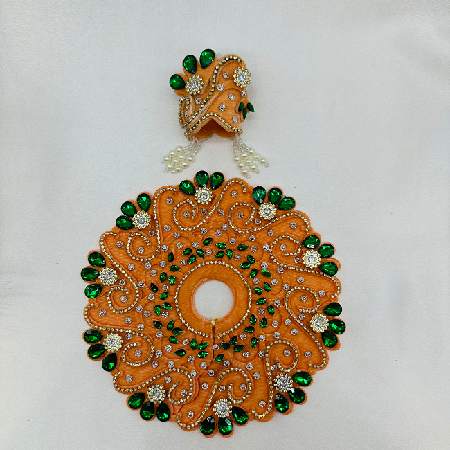 Rajvansh Poshak With Mukut For Laddu Gopal