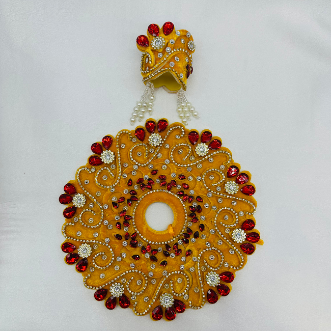 Rajvansh Poshak With Mukut For Laddu Gopal