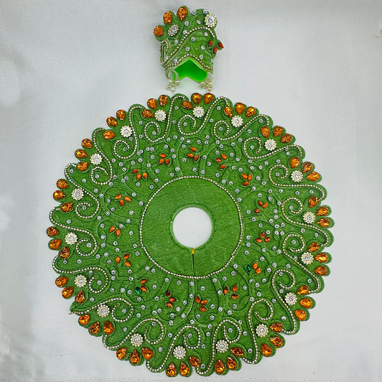 Rajvansh Poshak With Mukut For Laddu Gopal