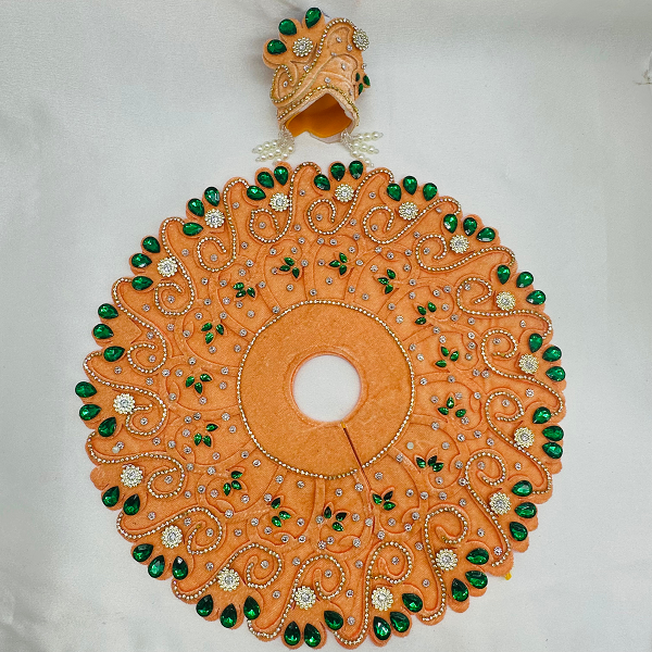 Rajvansh Poshak With Mukut For Laddu Gopal