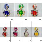 Shrinathji Swaroop Poshak With Mukut For Laddu Gopal -Pack of 7