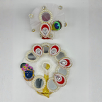 Shrinathji Swaroop Poshak With Mukut For Laddu Gopal