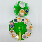 Shrinathji Swaroop Poshak With Mukut For Laddu Gopal