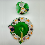 Shrinathji Swaroop Poshak With Mukut For Laddu Gopal