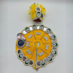 Shrinathji Swaroop Poshak With Mukut For Laddu Gopal