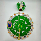 Shrinathji Swaroop Poshak With Mukut For Laddu Gopal