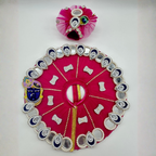 Shrinathji Swaroop Poshak With Mukut For Laddu Gopal