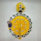 Shrinathji Swaroop Poshak With Mukut For Laddu Gopal