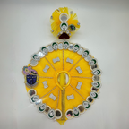 Shrinathji Swaroop Poshak With Mukut For Laddu Gopal