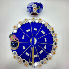 Shrinathji Swaroop Poshak With Mukut For Laddu Gopal