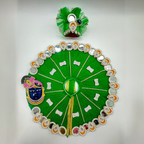 Shrinathji Swaroop Poshak With Mukut For Laddu Gopal