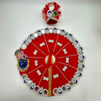 Shrinathji Swaroop Poshak With Mukut For Laddu Gopal