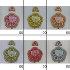 Suvarna Rekha  Poshak With Mukut For Laddu Gopal - Pack of 12