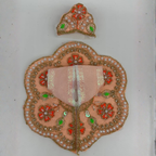 Suvarna Rekha  Poshak With Mukut For Laddu Gopal