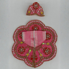 Suvarna Rekha  Poshak With Mukut For Laddu Gopal