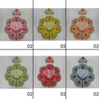 Suvarna Rekha  Poshak With Mukut For Laddu Gopal - Pack of 12